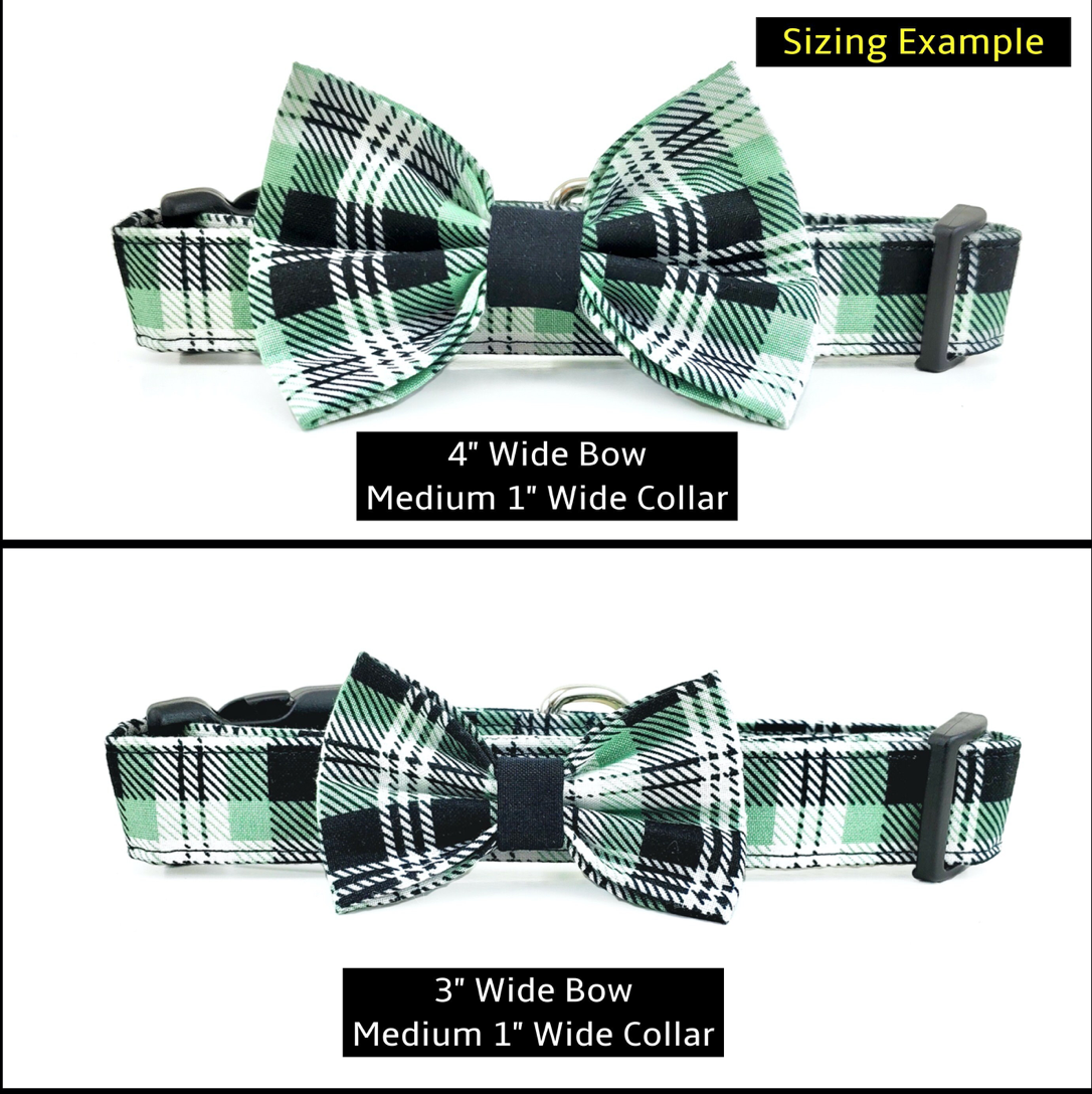 Blue Plaid Collar