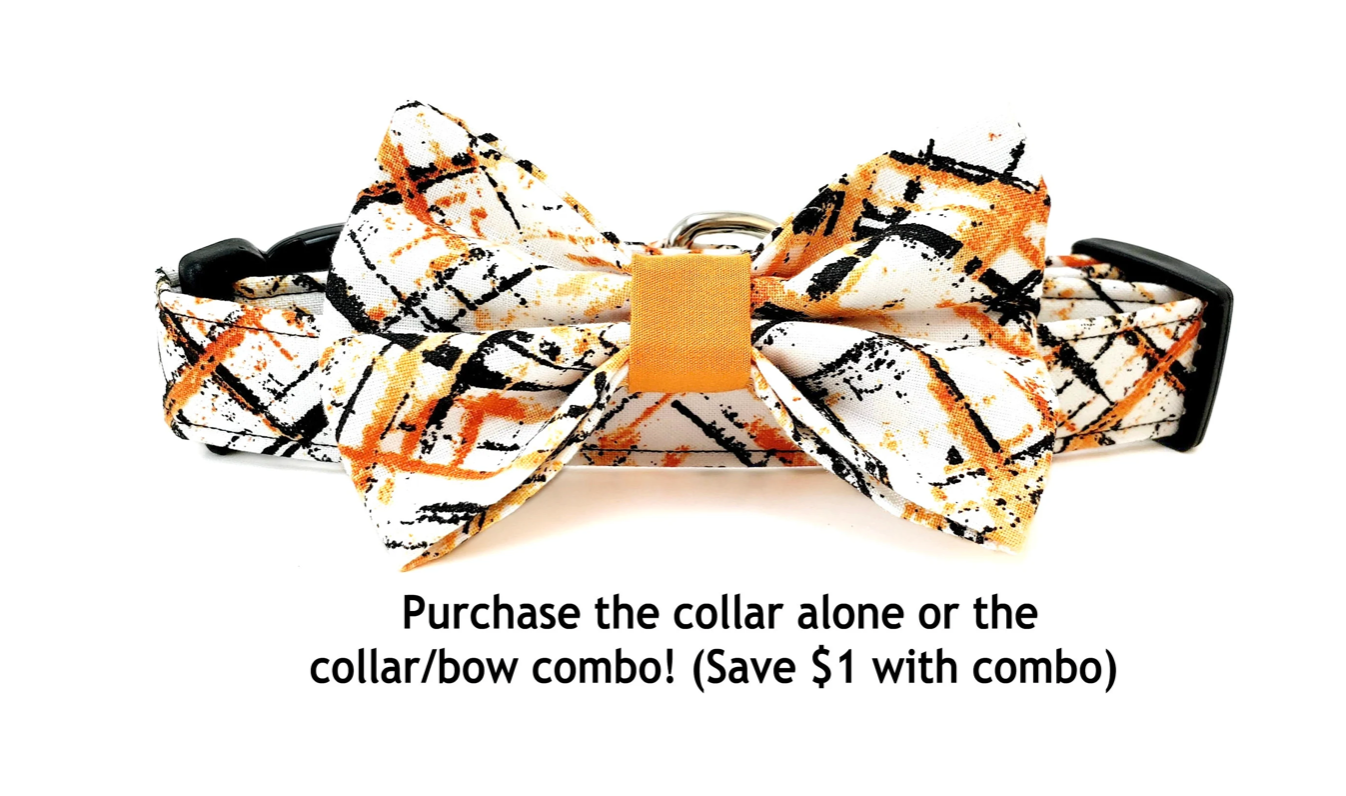 Fall Spray Paint Collar