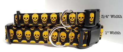 Gold Skulls Collar