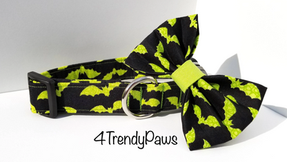 Green Bats Collar