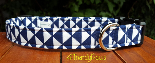 Navy Blue Illusions Collar