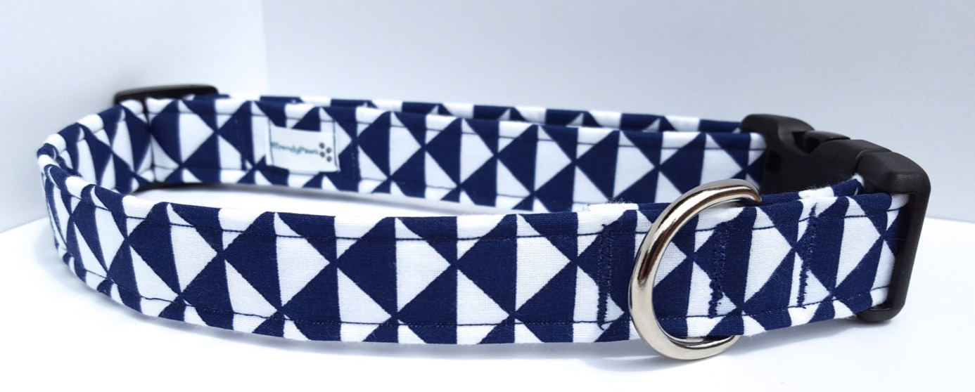 Navy Blue Illusions Collar