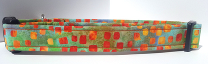 Orange Squares Collar