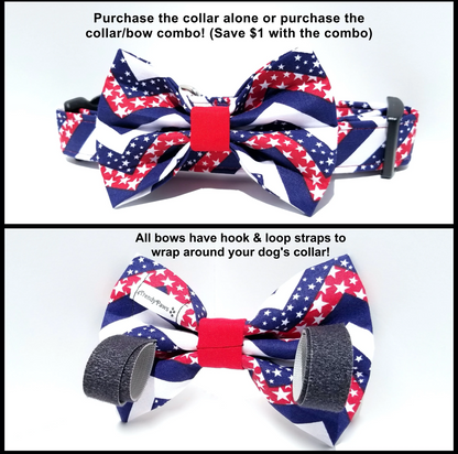 Patriotic Chevron Collar