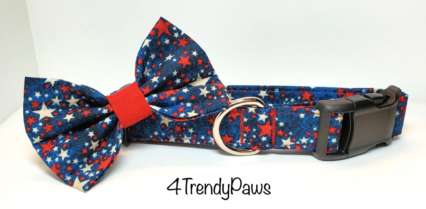 Patriotic Night Sky Collar