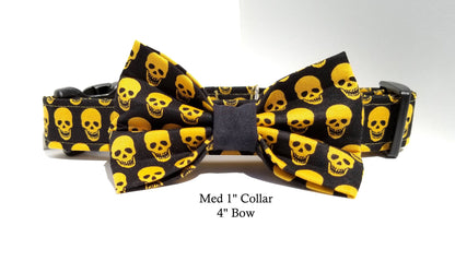 Gold Skulls Bow