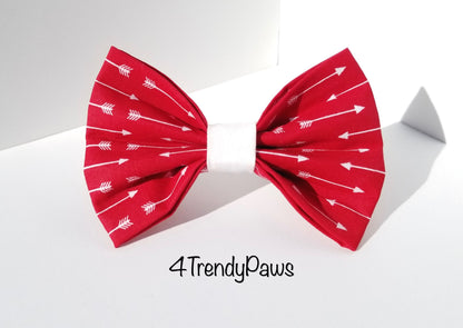 Arrows on Red Bow