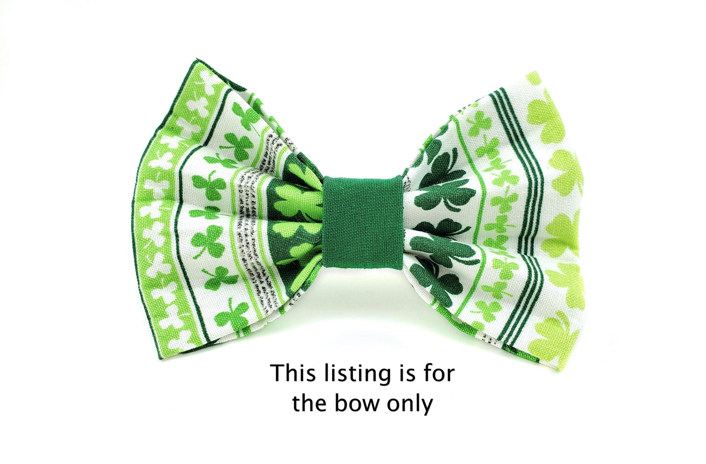 Lucky Stripes Dog Bow