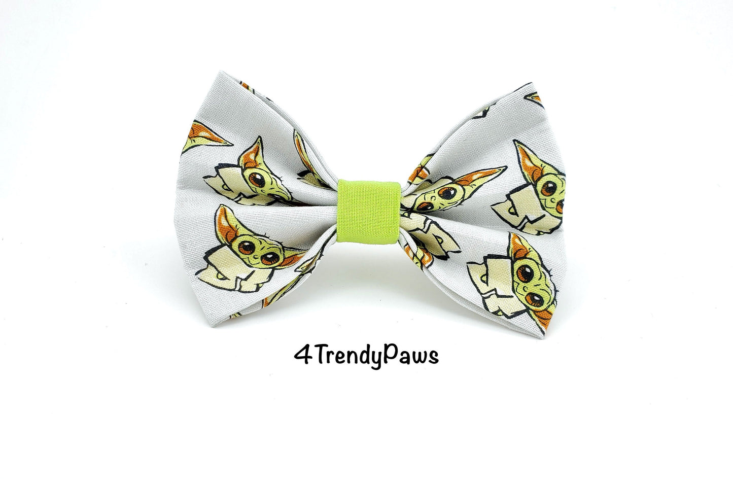 The Child Dog Bow, Baby Yoda Dog Bow, Star Wars Dog Bow, The Mandalorian Dog Bow, Boy Dog Bow Tie, Girl Dog Bow