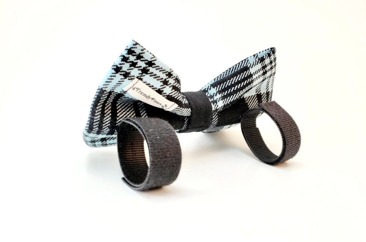 Robin Egg Blue Plaid Dog Bow, Blue Plaid Dog Bow, Plaid Dog Bow Tie, Spring Dog Bow, Easter Dog Bow Tie, Dog Bow Tie